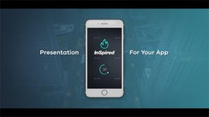 App Presentation Video Displays template preview