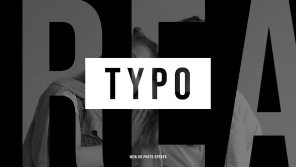 Videohive Fashion Typo Intro 52820080 Openers template preview