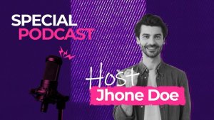 Videohive podcast short opener Openers template preview