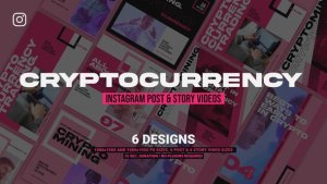 Videohive Cryptocurrency Promotion Instagram Product Promo template preview