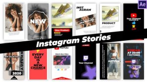 Videohive Instagram Stories 31889023 Titles template preview