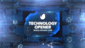 Videohive Sci-Fi Technology Opener Openers template preview