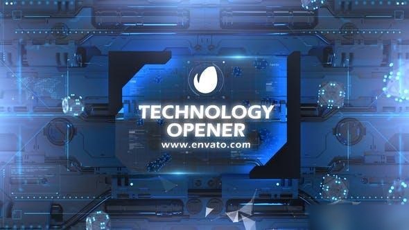 Videohive Sci-Fi Technology Opener Openers template preview