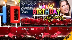 Videohive Happy Birthday All Languages Openers template preview
