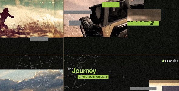 The Journey - Videohive Video Displays template preview