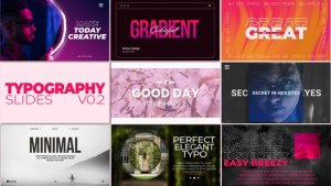 Videohive Typography 52870511 Elements template preview