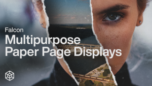 Videohive Falcon - Multipurpose Paper Page Preview Video Displays template preview