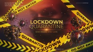 Videohive Lockdown Quarantine Cinematic Title Titles template preview