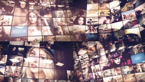Multi Screen Slideshow Video Displays template preview