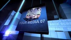 Videohive Pieces of Puzzle Video Displays template preview