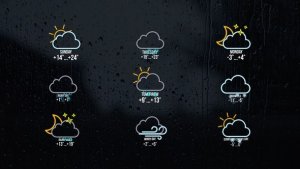 Videohive Weather Titles | After Effects 49305587 Titles template preview