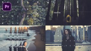 Production Reel Demo Reel Premiere Pro template preview