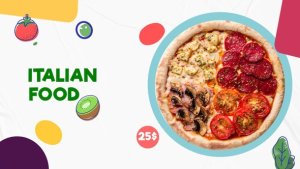 Videohive Envato Restaurant Product Promo template preview