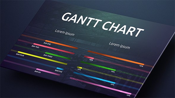 Modern Infographics Creator Video Displays template preview