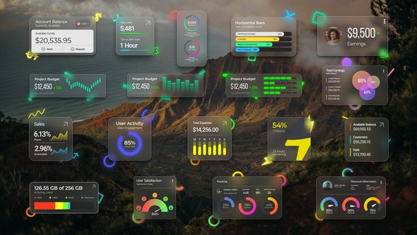 Videohive Infographic Widgets 59613038 Infographics template preview