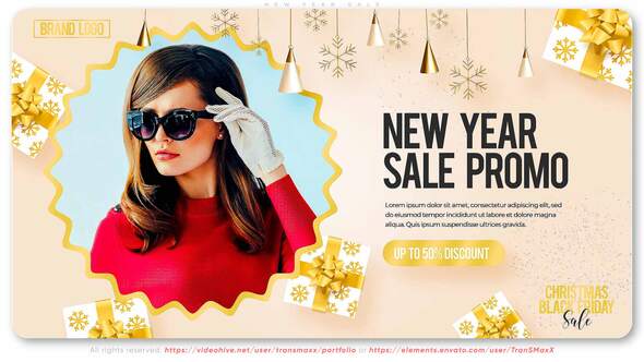 Videohive New Year Sale Product Promo template preview