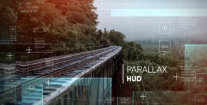 Parallax HUD Slideshow Video Displays template preview