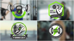 Videohive Running Sports Gym Fitness Titles Titles template preview