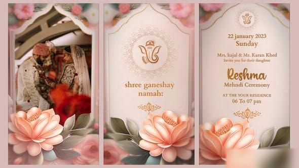 Videohive Indian Wedding Invitation 51149487