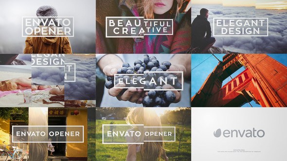 Videohive Minimal Opener | Slideshow 12166427 Openers template preview