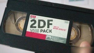 Videohive 2DF VHS Pack Openers template preview