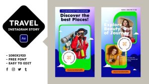 Videohive Travel Instagram Story 43498171 Product Promo template preview