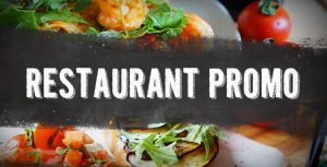 Restaurant Promo Video Displays template preview