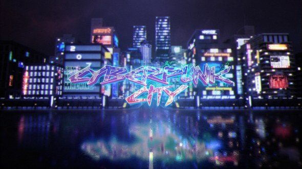 Videohive Cyber City Logo Logo Stings template preview