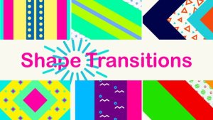Videohive Shape TransitionsAE Elements template preview