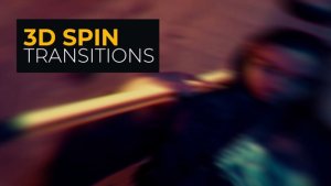 Videohive 3D Spin Transitions | After Effects Elements template preview