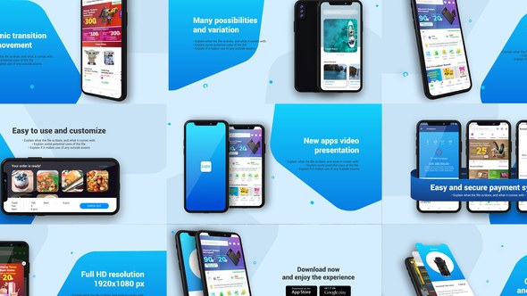 Videohive New App Promo Presentation Product Promo template preview