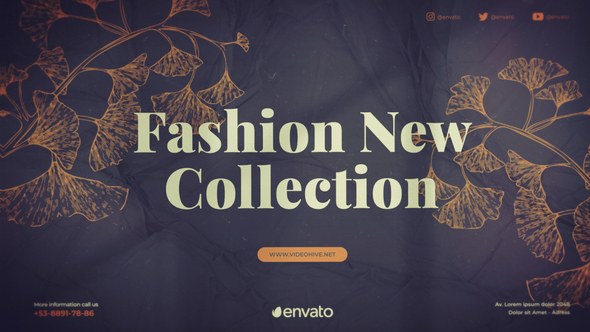 Videohive New Fashion Collection Promo Broadcast-packages template preview