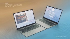 Videohive Laptop Screen Display Promo Mockup V2 Product Promo template preview
