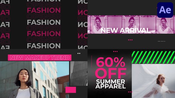 Videohive Fashion Apparel Opener | After Effects Openers template preview