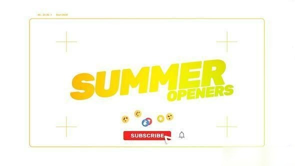 Videohive Days of Summer Special openers Openers template preview