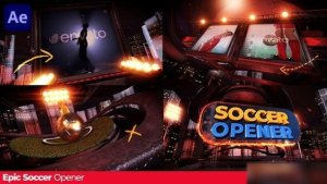 Videohive Epic Soccer Opener Openers template preview