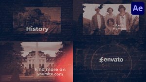 Videohive History Opener for After Effects Openers template preview