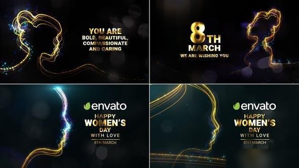Videohive Happy Women's Day Greetings // Mothers Day Openers template preview