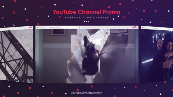 Videohive Youtube Channel Promo Openers template preview