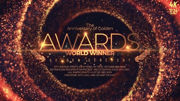 Videohive Awards Show 43790276 Broadcast-packages template preview