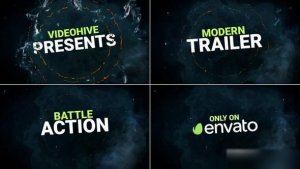 Videohive Cinematic Trailer // Blockbuster Movie Trailer Openers template preview
