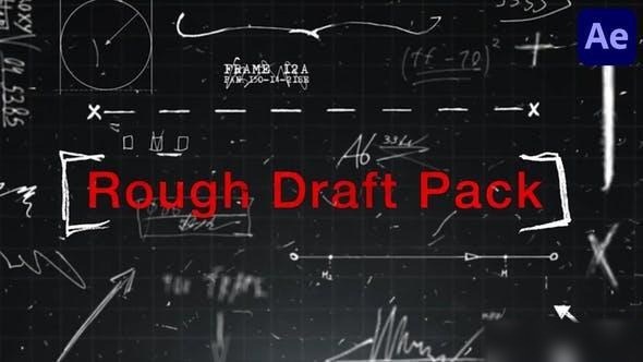 Videohive Rough Draft Pack for After Effects