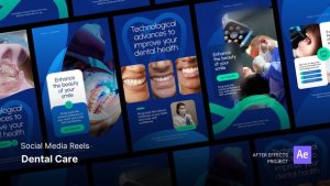 Videohive Reels - Dental Care After Effects Project Files Openers template preview