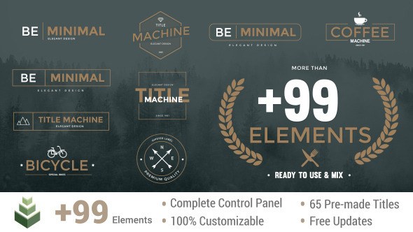 Title Machine Video Displays template preview