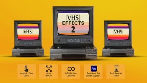 Videohive VHS Effects 2 Elements template preview