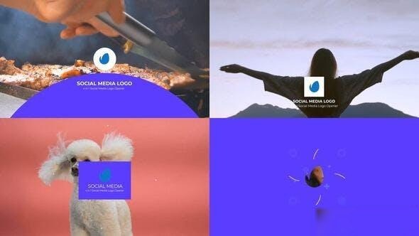 Videohive 4 in 1 Logo Opener Openers template preview