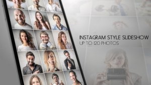Videohive Instagram Slideshow Video Displays template preview