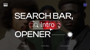 Videohive Search Bar Intro Opener Openers template preview