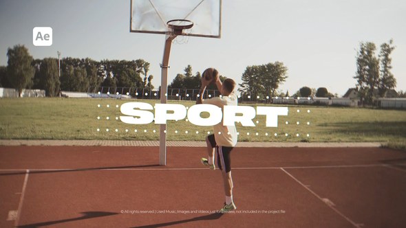 Videohive Dynamic Sports Opener for After Effects 57658122 Openers template preview