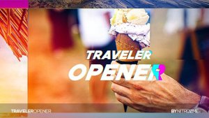 Traveler Opener Video Displays template preview